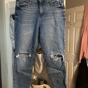 Old Navy Rockstar super skinny high rise, size 12